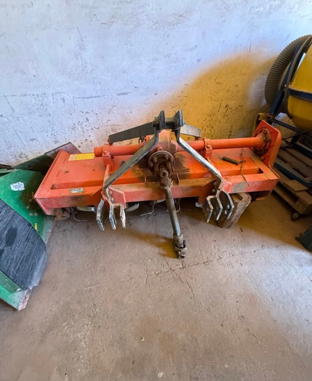 Rotavator reforzado